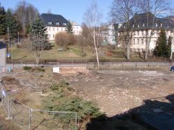 Altes Gericht nach dem Abbruch als Freifläche Altes Gericht nach dem Abbruch als Freifläche